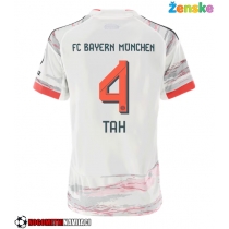 Ženske Nogometnih dresov Bayern Munich Jonathan Tah #4 Gostujoči 2025-26 Kratki rokavi